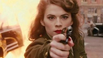 The Red Lipstick Peggy Carter Hayley Atwell In Captain America And Agent Carter Spotern