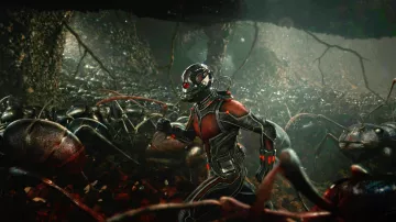 Le casque Ant-Man de Scott Lang (Paul Rudd) dans Ant-Man