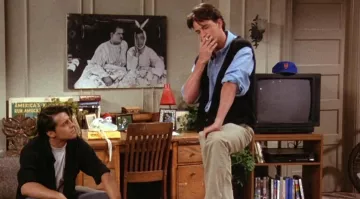 La foto de Laurel y Hardy en el apartamento de Chandler y Joey en Friends