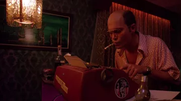 La máquina de escribir IBM roja de Raoul Duke (Johnny Depp) en Las Vegas Parano