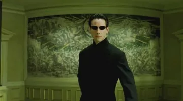 Costume de Neo (Keanu Reeves) dans le film Matrix