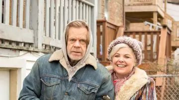 La veste jean col sherpa Levi's de Franck Gallagher (William H. Macy) dans Shameless US S06E07