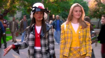 Held at the tartan yellow of Alicia Silverstone in Clueless