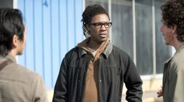 Las gafas de Corey Hawkins en The Walking Dead