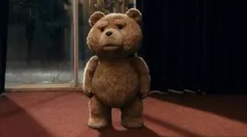 Disfraz de Ted el oso en la película Ted