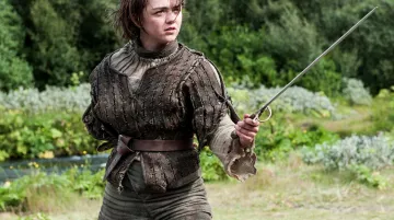 Le costume d'Arya Stark (Maisie Williams) dans Juego de Tronos