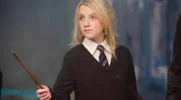 The magic wand of Luna Lovegood in Harry Potter