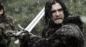 La espada de Jon Snow (Kit Harington) en Juego de Tronos