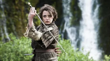 The sword of Arya Stark in The Iron Throne