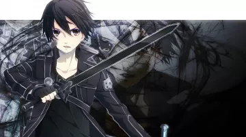 La espada de Kirito "Elucidator" en SAO (Sword Art Online)