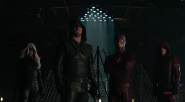 Le masque de  Oliver Jonas Queen (Stephen Amell) dans Arrow