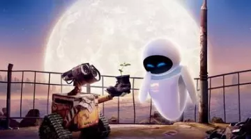 Figurine de collection EVE dans le film d'animation wall-E