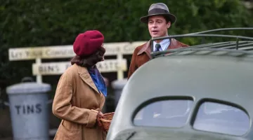 Le chapeau gris de Max Vatan (Brad Pitt) dans Alliés