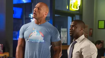 T-shirt Licorne Dwayne Johnson - Agents presque secrets