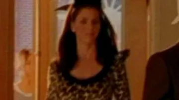 The costume cougar Cordelia Chase (Charisma Carpenter) in Buffy the vampire slayer