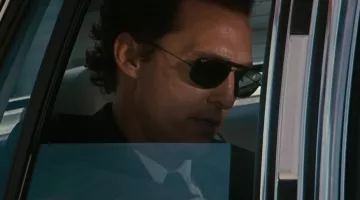 Les lunettes de soleil Ray-Ban W1700 de Mick Haller (Matthew McConaughey) dans The Lincoln Lawyer