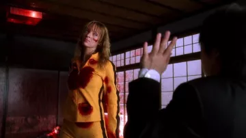 La túnica amarilla de Black Mamba (Uma Thurman) en Kill Bill Vol.1