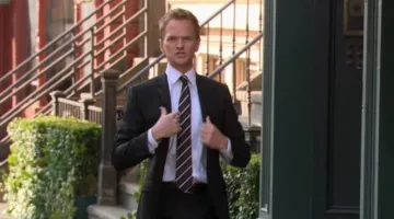 The costume of Barney in How I Met Your Mother