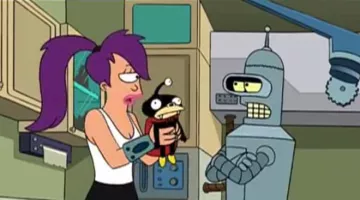 The stuffed replica of Nibbler in the series Futurama