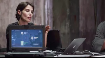 The Dell Latitude E6400 XFR in Captain America : The Soldier winter