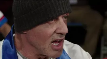 The black cap worn by Rocky Balboa (Sylvester Stallone) in the movie Creed