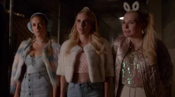 Le bomber Topshop de Chanel #5 (Abigail Breslin) dans Scream Queens