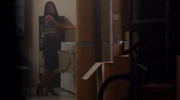 The Crop Top striped Zayday Williams (Keke Palmer) in Scream Queens