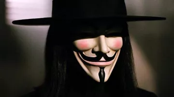 The mask collection of V for Vendetta