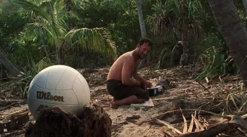 Le ballon de volleyball Wilson de Chuck Noland dans Seul au monde