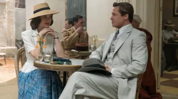 Le chapeau de paille de Marianne Beausejour (Marion Cotillard) dans Alliés