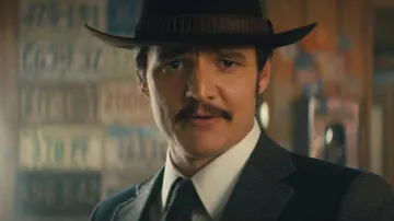 Agent Whiskey's (Pedro Pascal) Mr Porter Wool Jacket en Kingsman: The Golden Circle