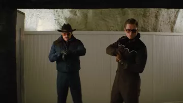Agent Whiskey's (Pedro Pascal) Aviator Cutler and Gros Sunglasses en Kingsman: The Golden Circle
