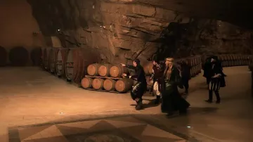 Le musée Terra Vinea dans l'Aude dans Noob saison 7
