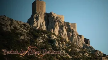The Castle of Quéribus in Occitania, the Stronghold of the Mines Henchmen in season 7 Noob