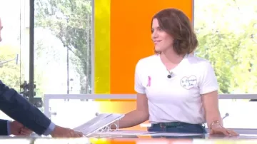 The t-shirt to customize Julia Molkhou in William noon of the 04/10/2017