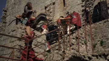 La mazmorra del Château de Puivert en la temporada 7 de Noob