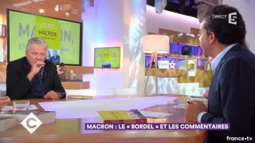 The book Macron, and at the same time... Laurent Bigorgne, Alice Baudry and Olivier Duhamel seen in C to you of the 05/10/2017