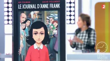 La BD Le journal d'Anne Frank de Ari Folman et David Polonsky vue dans Télématin du 07/10/2017