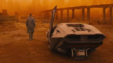 The license plate of the car of K (Ryan Gosling) in Blade Runner 2049