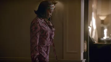 L'ensemble imprimé Gucci de Cookie Lyon (Taraji P. Henson) dans Empire S04E02