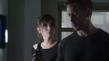 The black top Joi (Ana de Armas) in Blade Runner 2049