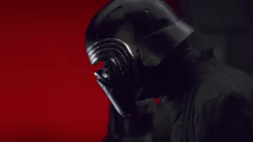 Le masque de Kylo Ren (Adam Driver) dans Star Wars VIII : Les derniers Jedi