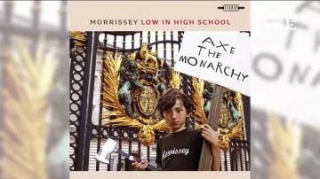 Le vinyl bleu exclusif de Low in Highschool de Morrissey, invité musical de l'émission du 9 octobre 2017