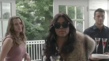 La robe à fleurs Michael Kors de Cookie Lyon (Taraji P. Henson) dans Empire S04E03