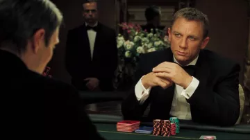 S.T. Dupont Cufflinks worn by James Bond (Daniel Craig) as seen in Casino Royale