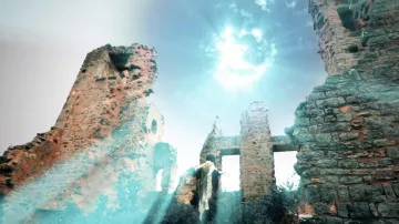 Les ruines du Château de Valbelle à Tourves dans la saison 5 de Noob