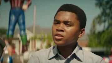 The statue of Paul Bunyan in Bangor, Maine view in It