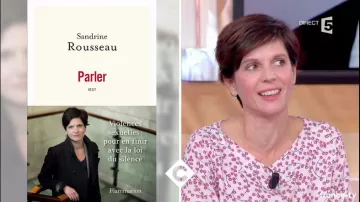 Le livre Parler Violences sexuelles : pour en finir avec la loi du silence de Sandrine Rousseau vu dans C à vous du 12/10/2017