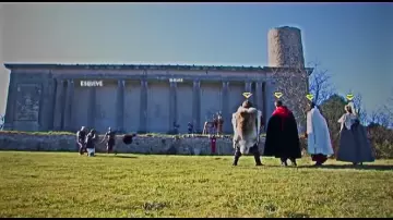 The castle of Tourves, the mausoleum of the family of Valbelle, in the season 2 of Noob