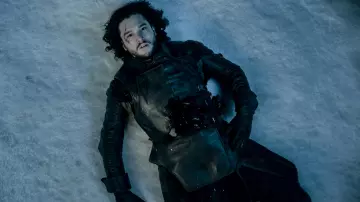 Leather Jacket worn by Jon Snow (Kit Harington) as seen in Game of Thrones S05E10